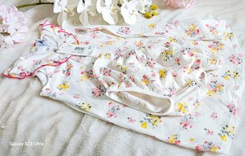 Robe et Bloomer assorti Liberty 100% coton Petit Bateau Taille 36 mois