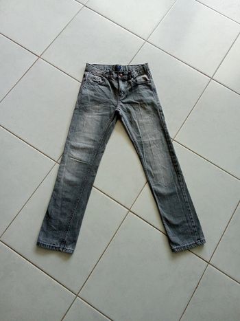 Jeans gris Kiabi 12ans