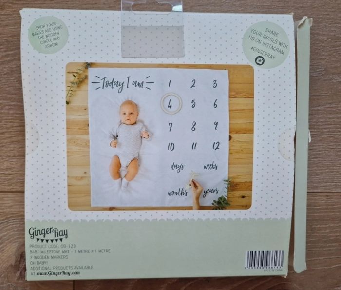 Couverture photo des premiers mois Ginger ray blanc mixte - photo numéro 4