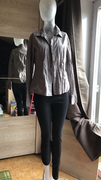 Chemisier gris
