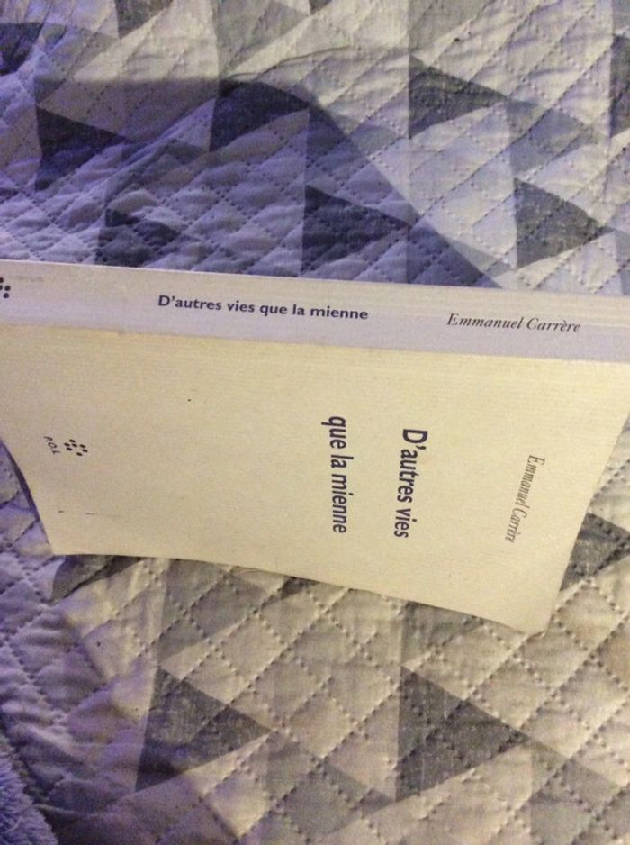 #d’autres vies que la mienne Emmanuel Carrère - photo numéro 5