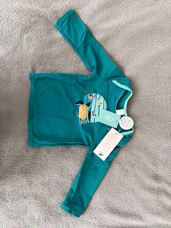 T-shirt maillot de bain anti-UV bébé garçon Okaidi - Neuf avec étiquette -