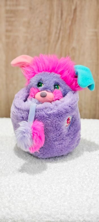 Peluche popples pretty bit violet 1986