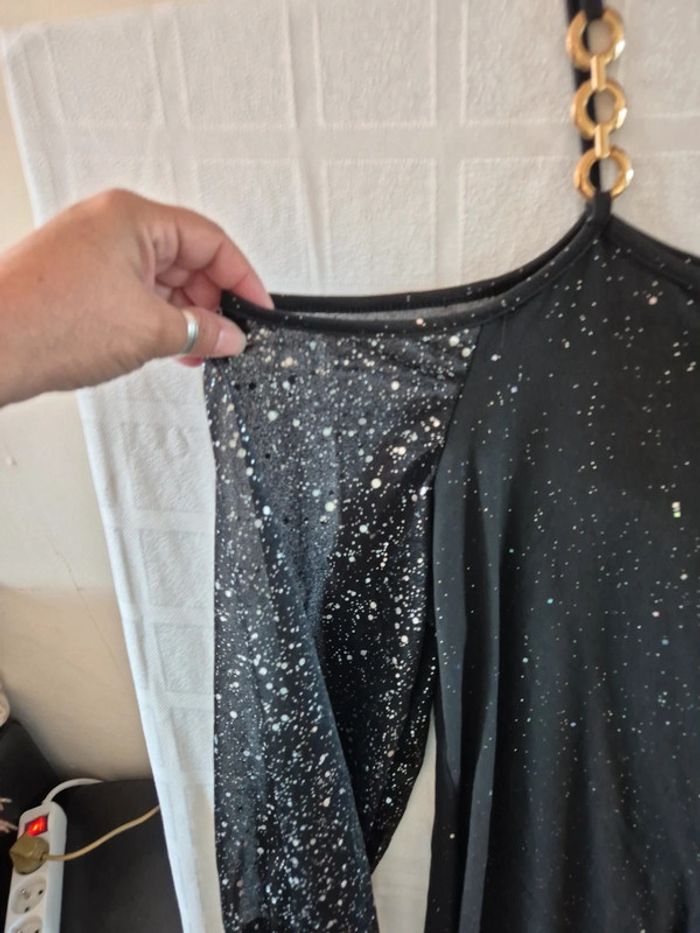 robe à paillettes shein taille 48 - photo numéro 3
