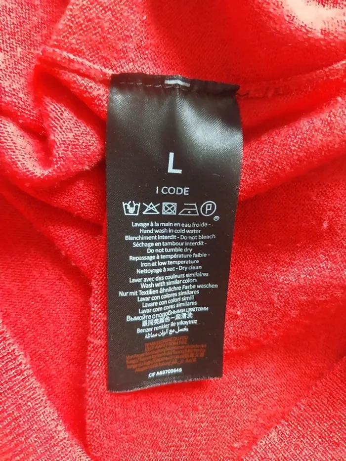 Pull léger T L. " I code " - photo numéro 7