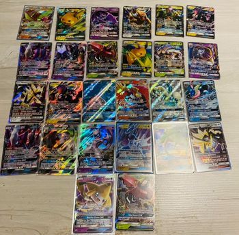Lot de 26 cartes Pokémon GX Near Mint 