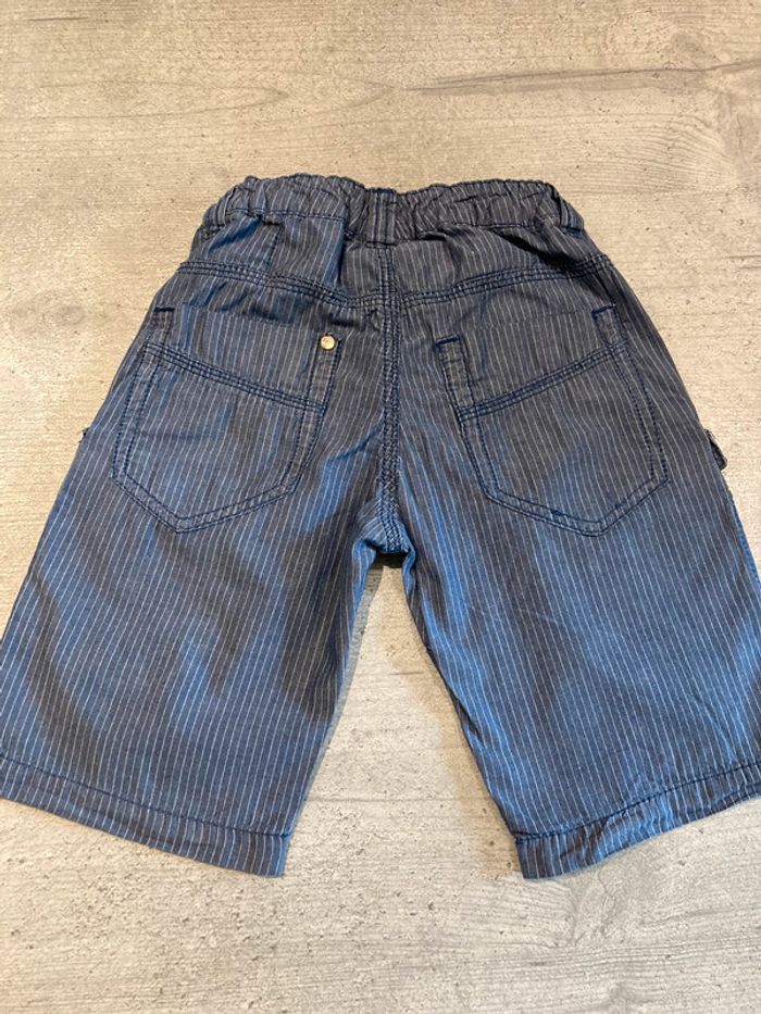 Short bleu ligne - photo numéro 2