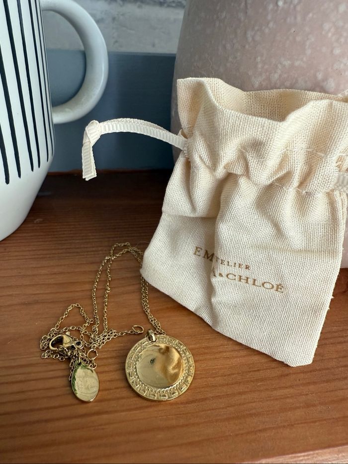 Collier chaîne Philippine by ’Atelier Emma & Chloé AEC Paris pour Femme. - photo numéro 3