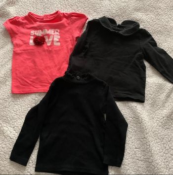 Lots  pull-over, sweat-shirt, bébé fille