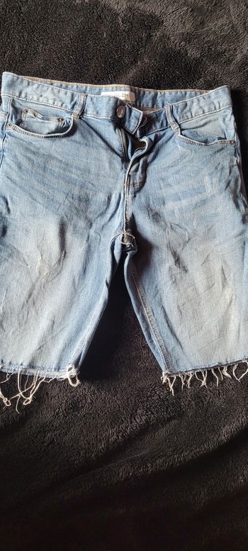 Short long en jean's slim
