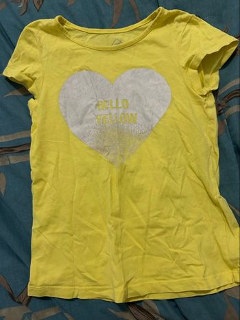 Tee shirt jaune Tex 6 ans / 7 ans