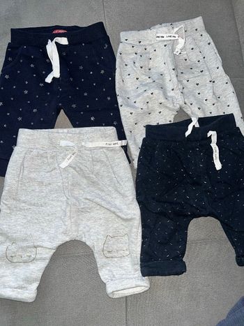 4 joggings 3 mois mixte