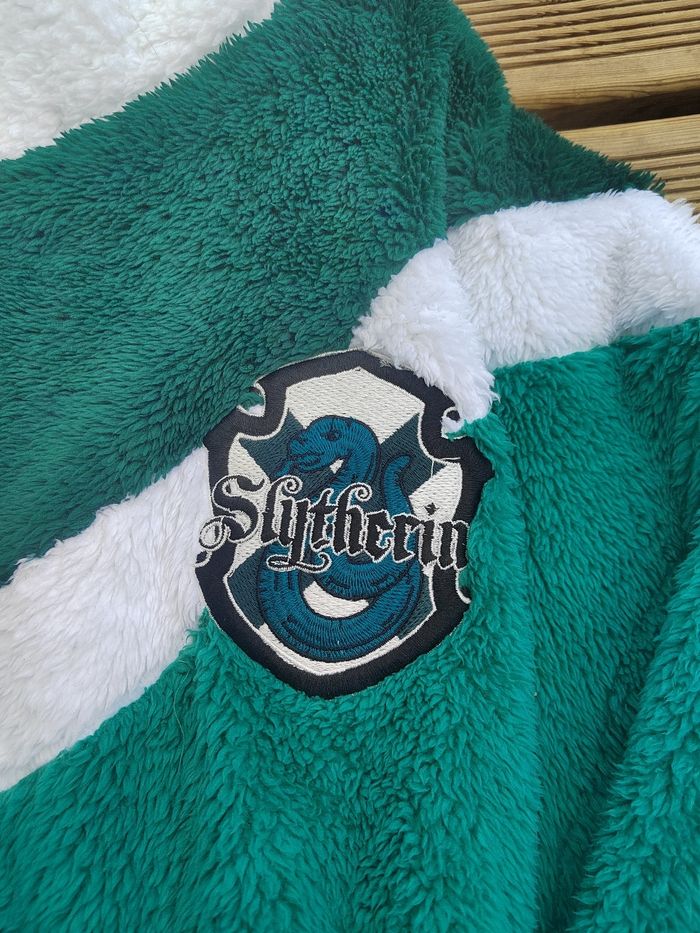Peignoir Harry Potter – Serpentard – Taille M – Très bon état – Undiz - photo numéro 4