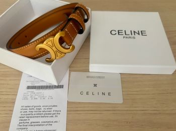 Ceinture celine camel