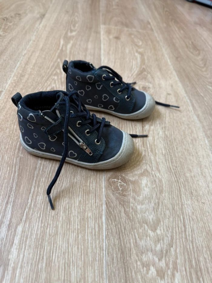 👟 Chaussure montante bébé taille 21 frimousse - photo numéro 2