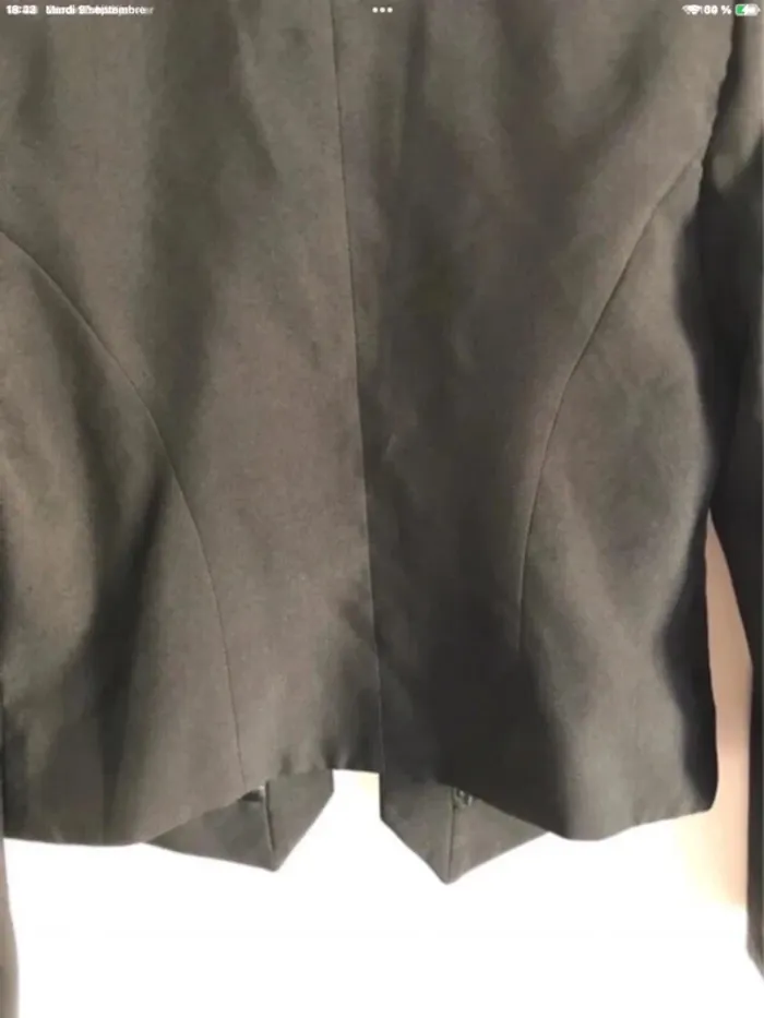 Veste blazer noire La Redoute taille 40 - photo numéro 9