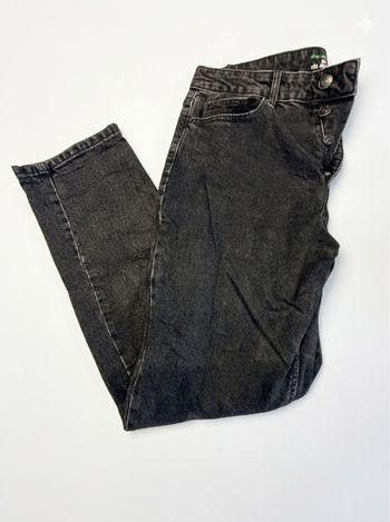 Jeans mom noir Kiabi