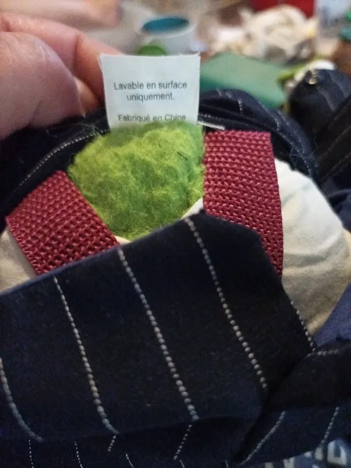 Peluche vintage "Kermit la grenouille" de Tomy - photo numéro 8