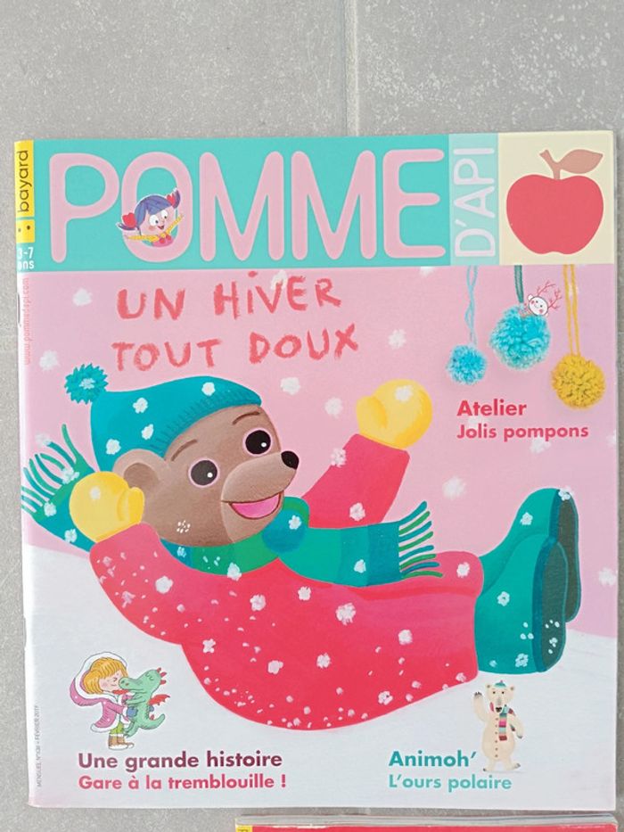 Lot de 2 magazines Pomme d'api et 4 j'aime lire - photo numéro 2