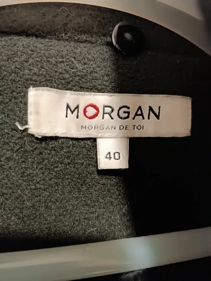 Manteau femme vert Morgan - photo numéro 4