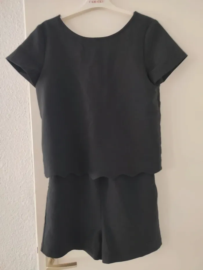 Combi short noire - photo numéro 2