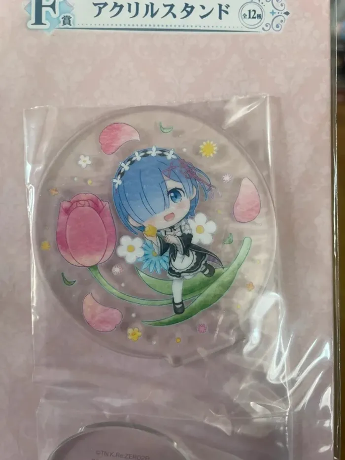 Re:Zero - Stand acrylique 7cm Rem - Ichiban Kuji Yume Miru Mirai no Monogatari (Lot F) - photo numéro 2