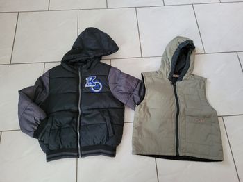 Lot de 2 manteaux garçon en 6 ans