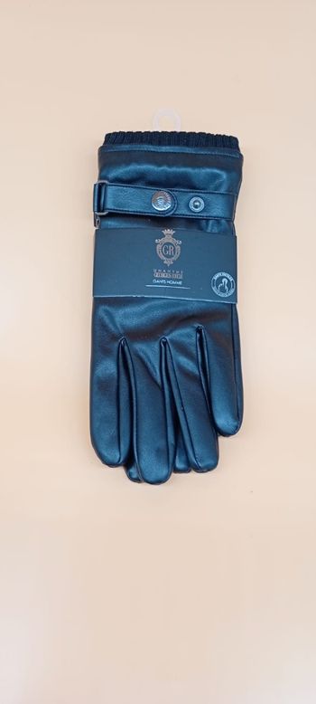 Gants homme fourré et tactile S/M
