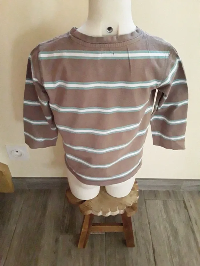Polo manches longues 6 ans (114 cm) - photo numéro 3