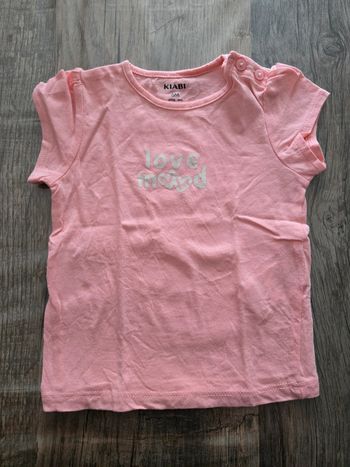 Tee shirt rose
