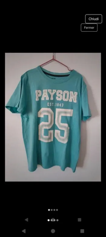 T-shirt garçon en 100% coton