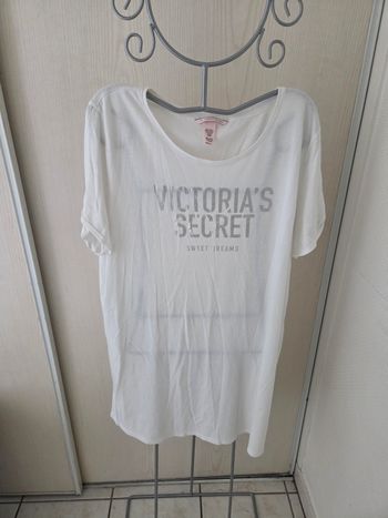 Chemise de Nuit Victoria's Secret - Blanc - Taille M/L