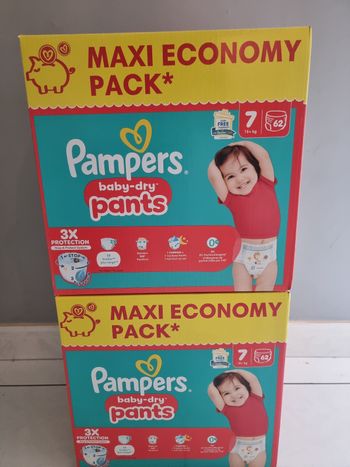 Pampers taille 7