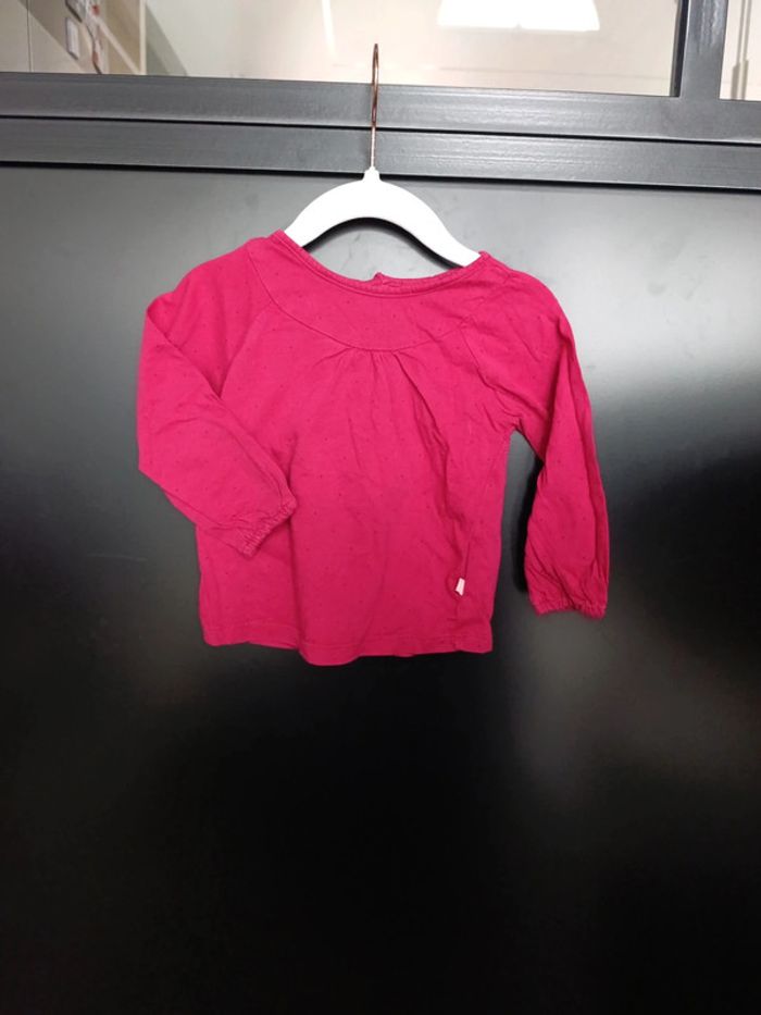 Tee shirt manches longues 12M