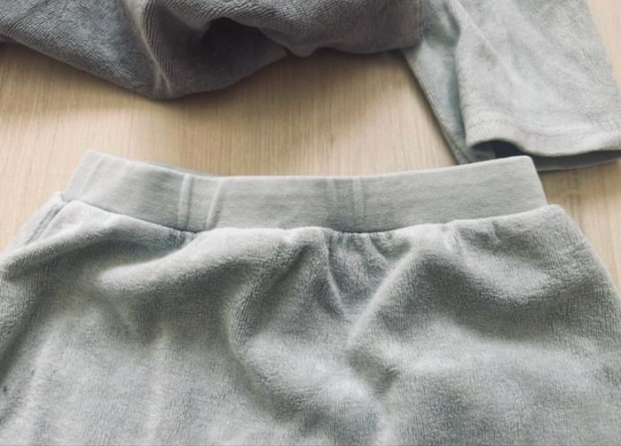 Pyjama 2 pièces velours - photo numéro 3