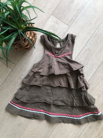 Robe kaki fuchsia Orchestra