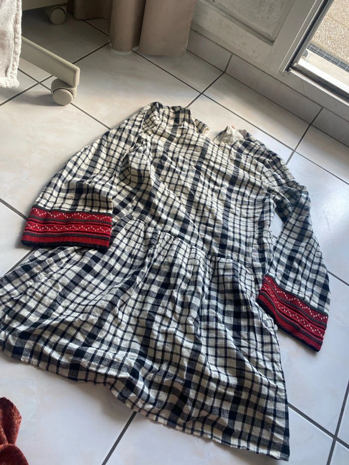 Robe en lin Zara taille S