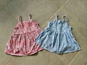 Lot de 2 robe body intégré Kiabi 24 mois