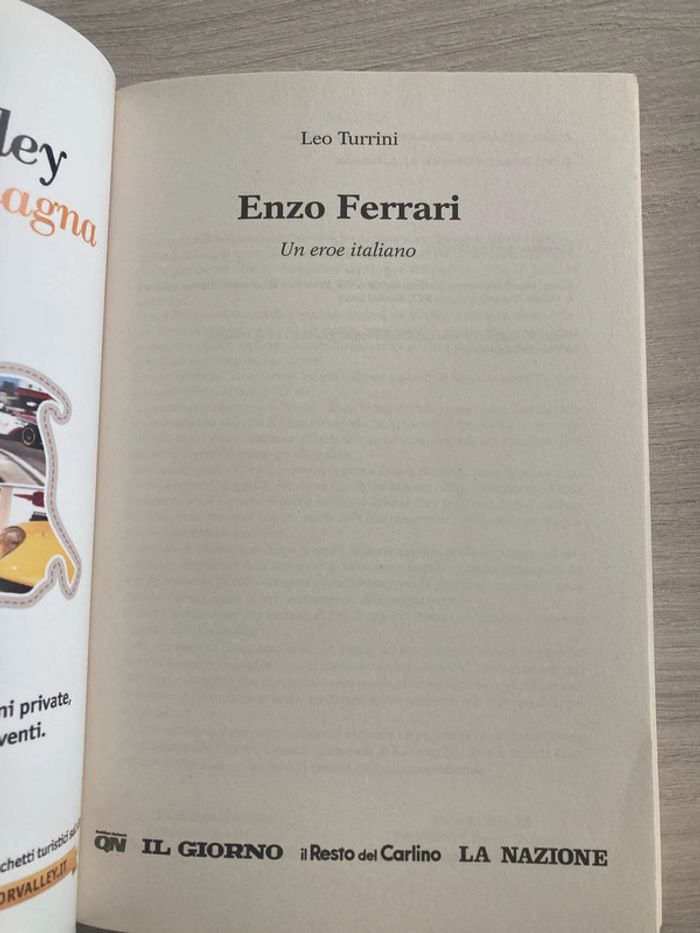 Livre "Enzo Ferrari – Un Eroe Italiano" - photo numéro 4
