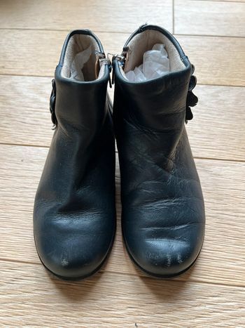 Bottines de angelitos taille 29 bleu marine état satisfaisant