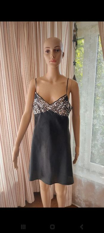 Nuisette noir et paillettes Hunkemöller taille L