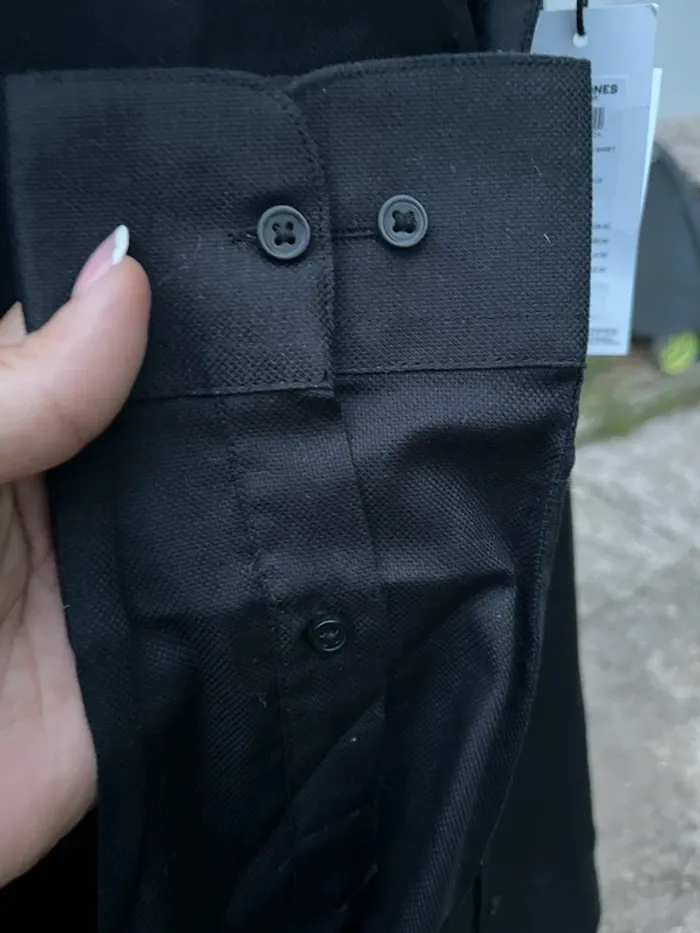 Chemise noir jack et jones taille S - photo numéro 3