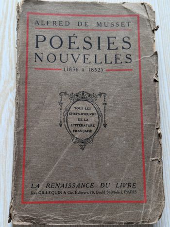 poésies nouvelles