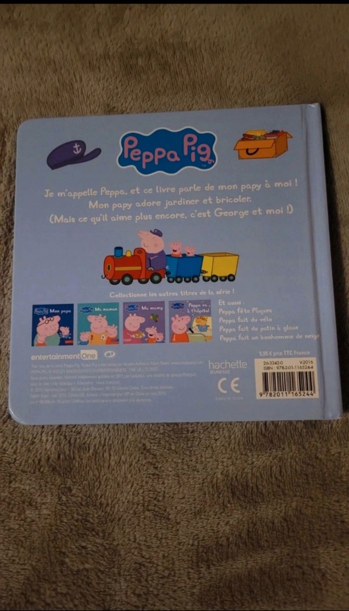 2 Livres mon papy ma mamy peppa pig - photo numéro 4