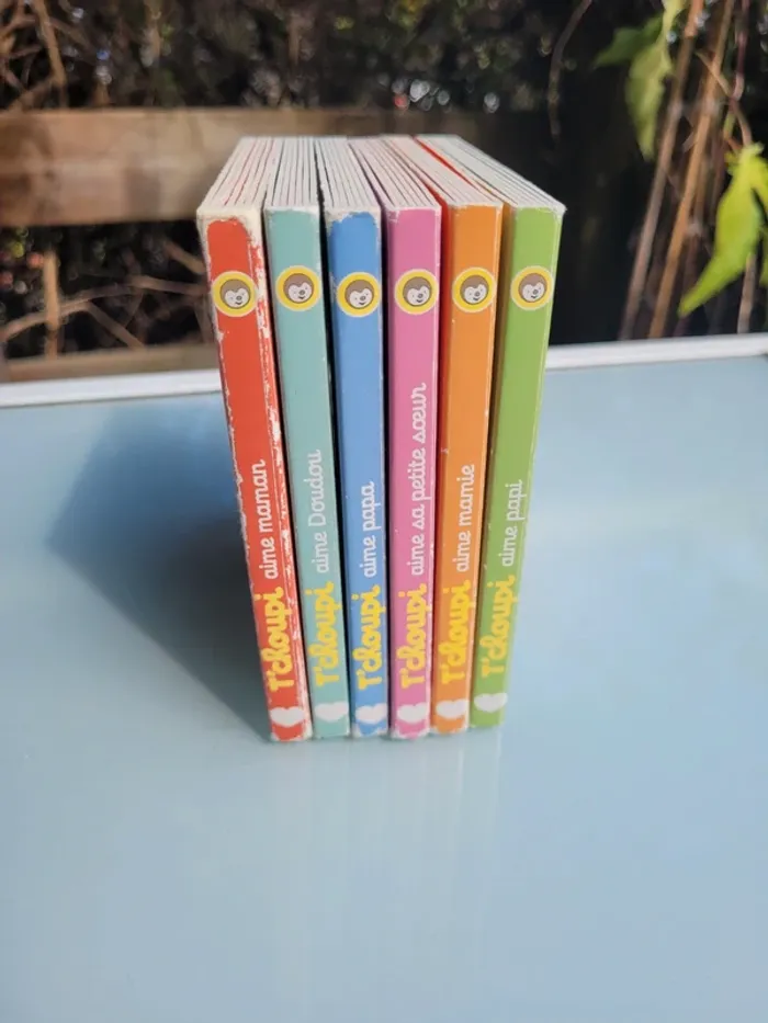 Coffret T'choupi 🩷 Ma petite Bibliothèque 🩵 6 petits livres pour dire Je t'aime - photo numéro 10