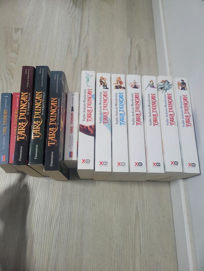 Lot 13 livres de la série Tara Duncan