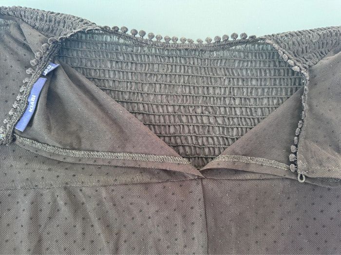 Blouse femme en voile petit pois - photo numéro 4