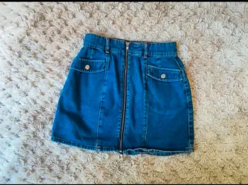 Jupe courte en jean | Jennyfer