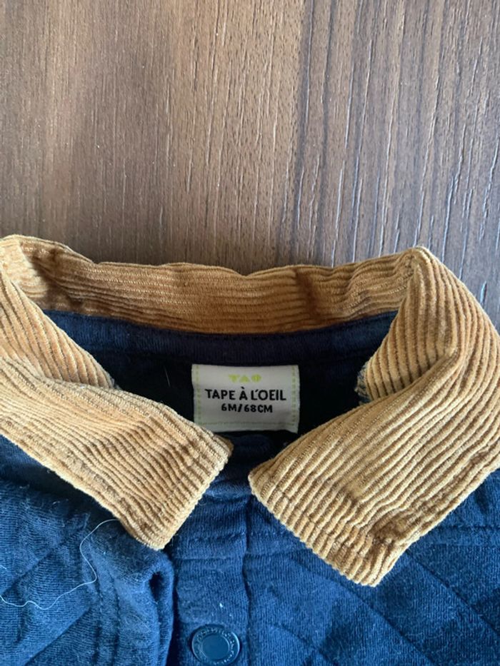 Blouson Tape à l’œil 6 mois bleu - photo numéro 2