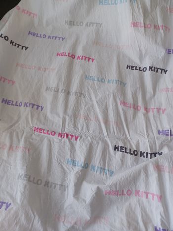 Draps housse hello kitty